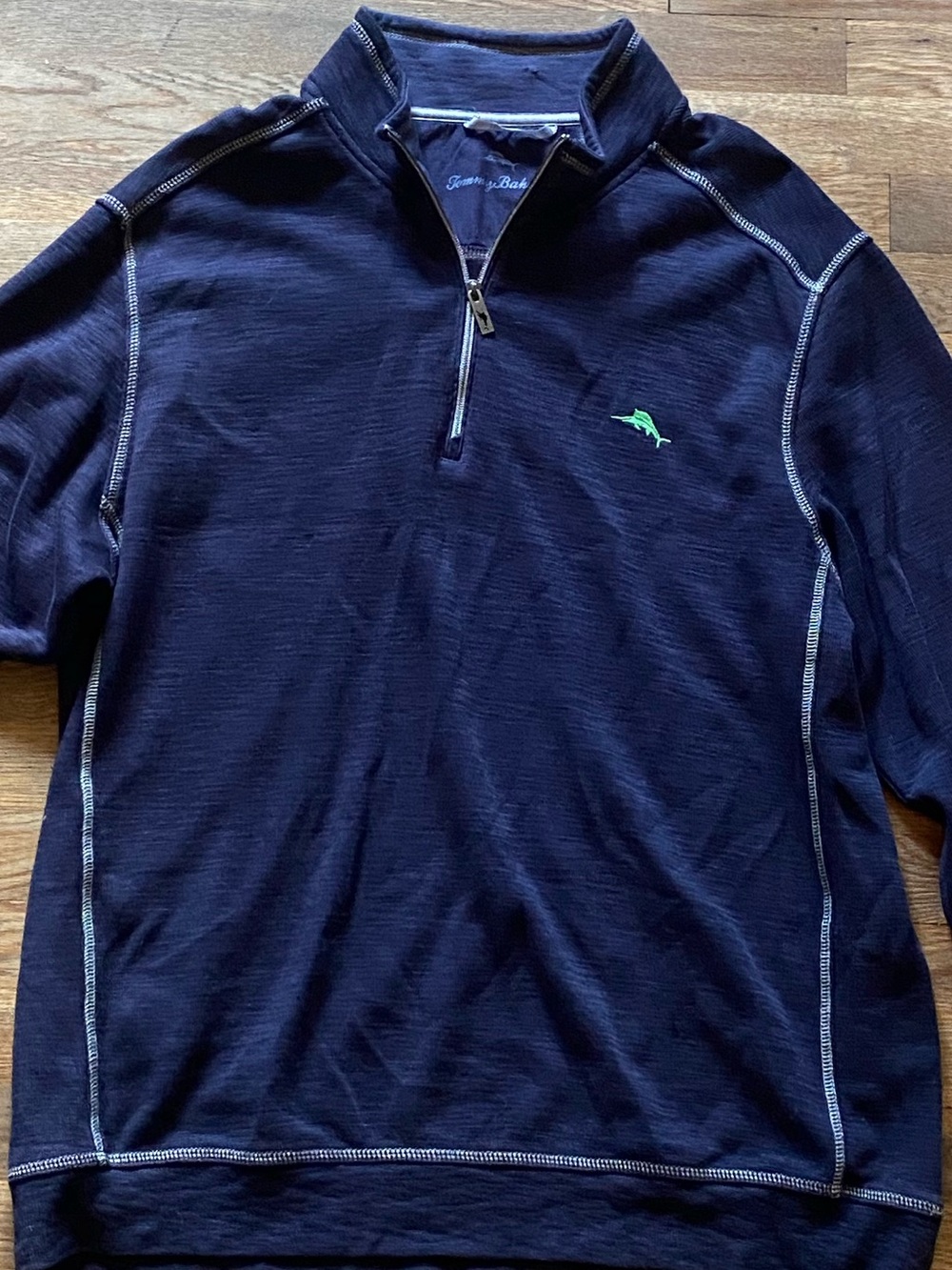 Tommy Bahama Tobago Bay Half Zip SweatShirt XXL - Picture 9 of 10